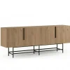 Edinburgh Sideboard Naturlig ek / Svart