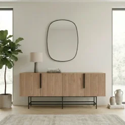 Edinburgh Sideboard Naturlig ek / Svart
