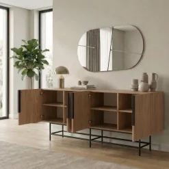 Edinburgh Sideboard Naturlig ek / Svart