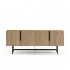 Edinburgh Sideboard Naturlig ek / Svart