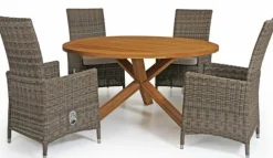 Eios Matbord Runt 150 cm Teak
