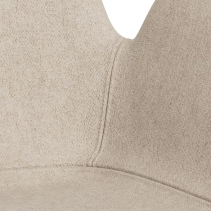Elise Karmstol Beige Pelarfot