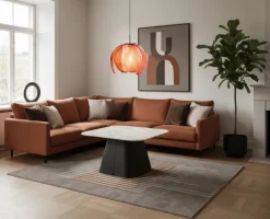 Embla Hörnsoffa 242/242 cm Lincoln Terra