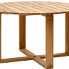 Endless Matbord Rund 130cm Teak