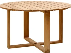 Endless Matbord Rund 130cm Teak