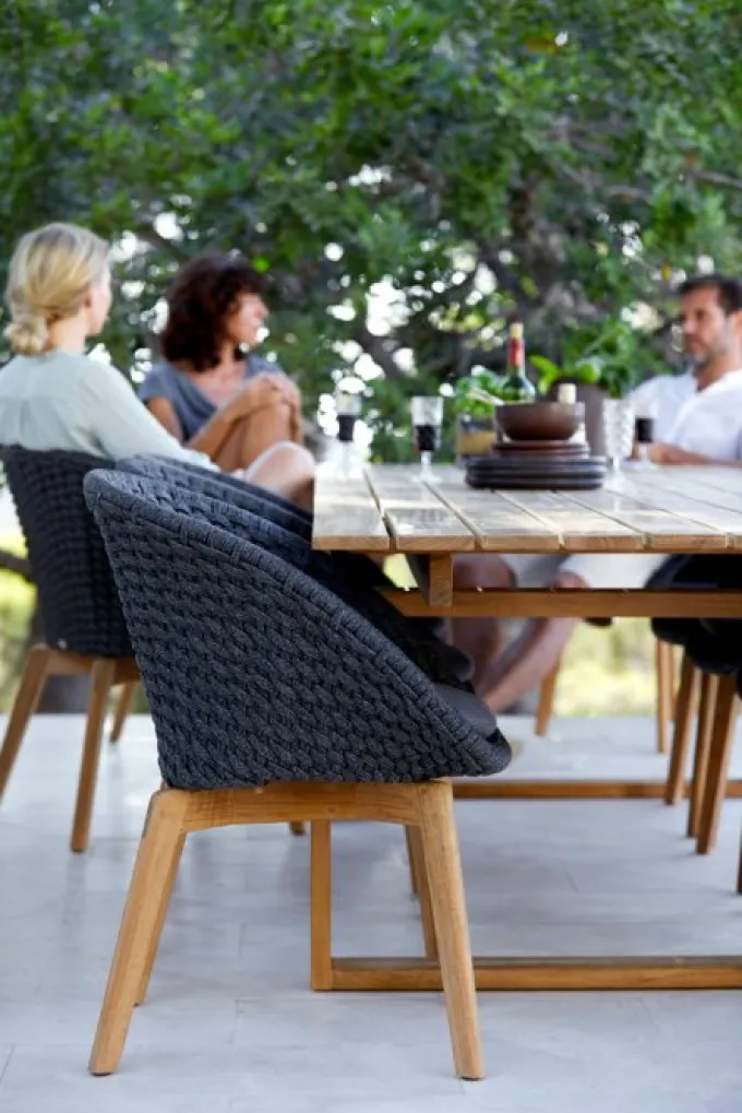 Endless Matbord 100x332cm Teak