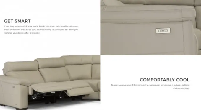 Estremo C126 2-Sits Reclinersoffa