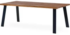 Exxet Matbord 210x95 cm Oljad Vildek/Svart