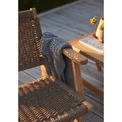 Eya Trädgårdsstol med Viro fläta
