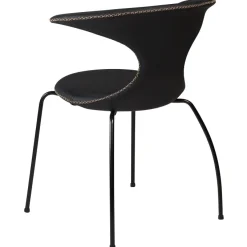 Flair Stol Black Leather, Black