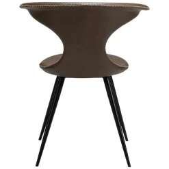 Flair Stol Major Brown Art.Leather, Black