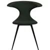 Flair Stol Sage Green, Round Black