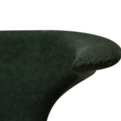Flair Stol Sage Green, Round Black