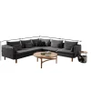Flexy L (194 x 95 x 154 cm) Hörnsoffa Antracit
