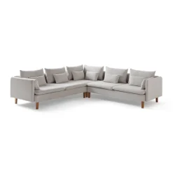 Flexy L (194 x 95 x 154 cm) Hörnsoffa Kräm