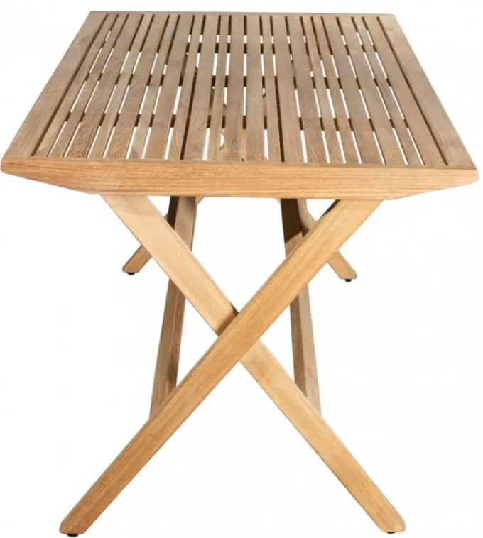 Flip Fällbord Teak 80x140cm