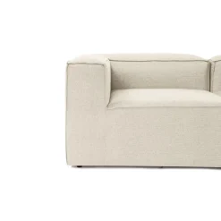 Fora (297 x 66 x 190 cm) Hörnsoffa Ecru