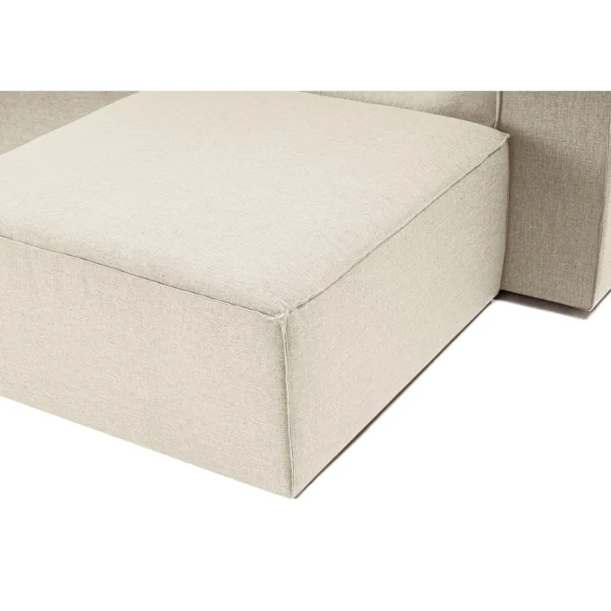 Fora (297 x 66 x 190 cm) Hörnsoffa Ecru