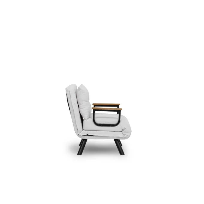 Freetown Single (26 x 120 x 60 cm) 1-sits bäddsoffa Vit