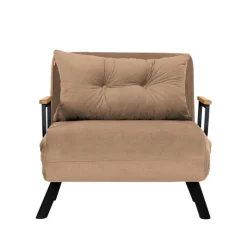 Freetown Single (26 x 120 x 60 cm) 1-sits bäddsoffa Ljusbrun