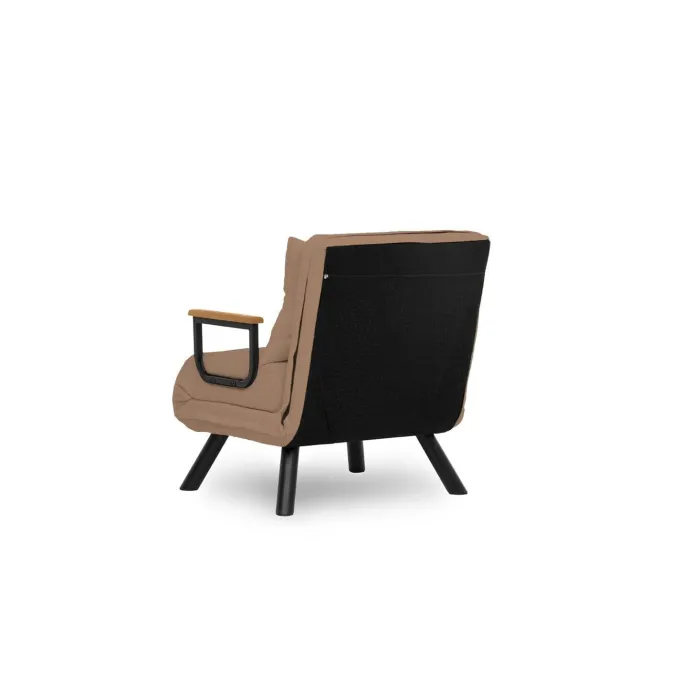 Freetown Single (26 x 120 x 60 cm) 1-sits bäddsoffa Ljusbrun