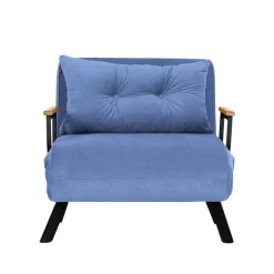 Freetown Single (26 x 120 x 60 cm) 1-sits bäddsoffa Blå