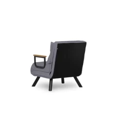 Freetown Single (26 x 120 x 60 cm) 1-sits bäddsoffa Grå