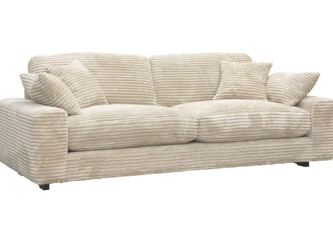 Freja 3-Sits Soffa Teddy Cream