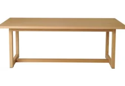 Friburg Matbord 210x90cm Vitpigmenterad Ek