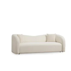 Funchal (225 x 76 x 75 cm) Kräm 3-sitssoffa