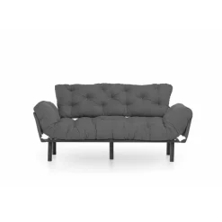 Gaborone Triple (185 x 85 x 70 cm) Grå 3-sitssoffbädd
