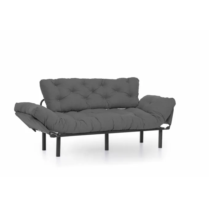 Gaborone Triple (185 x 85 x 70 cm) Grå 3-sitssoffbädd