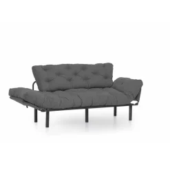 Gaborone Triple (185 x 85 x 70 cm) Grå 3-sitssoffbädd