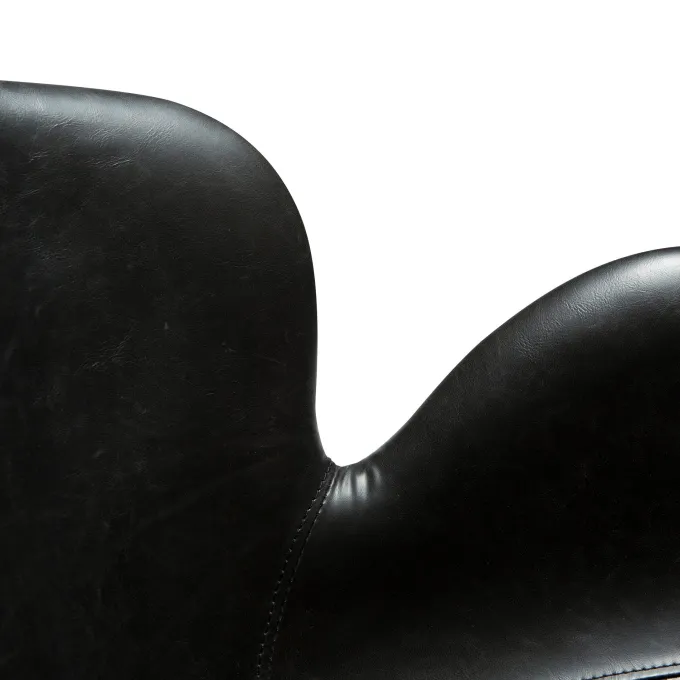 Gaia Loungefåtölj Vintage Black