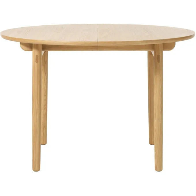 Garbo Matbord Rund 120 cm Naturlig Ek