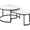 Gilbert Satsbord 42x70x70 cm Vit Granada