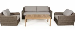 Glendon 3-Sits Soffa Rustik
