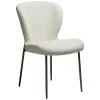 Glory Stol Bone White, Antique Brass