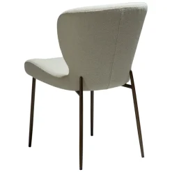 Glory Stol Bone White, Antique Brass