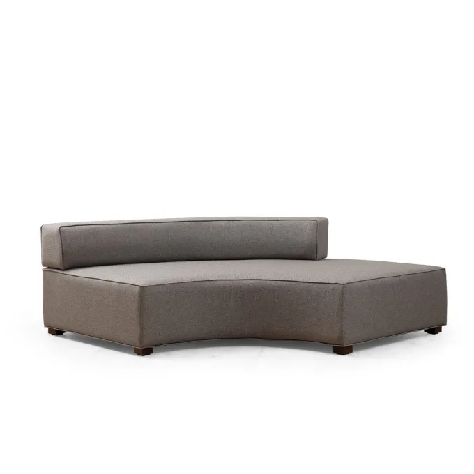 Gondol (105-180 x 105 x 70 cm) grå Hörnsoffa
