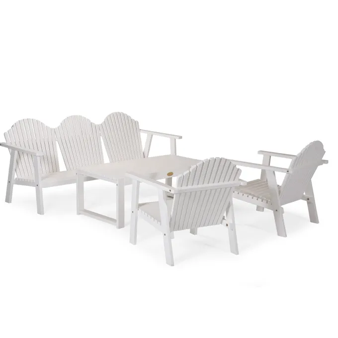 Gotland Utebord 60 x 120 cm Vit