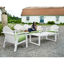 Gotland Utebord 60 x 120 cm Vit