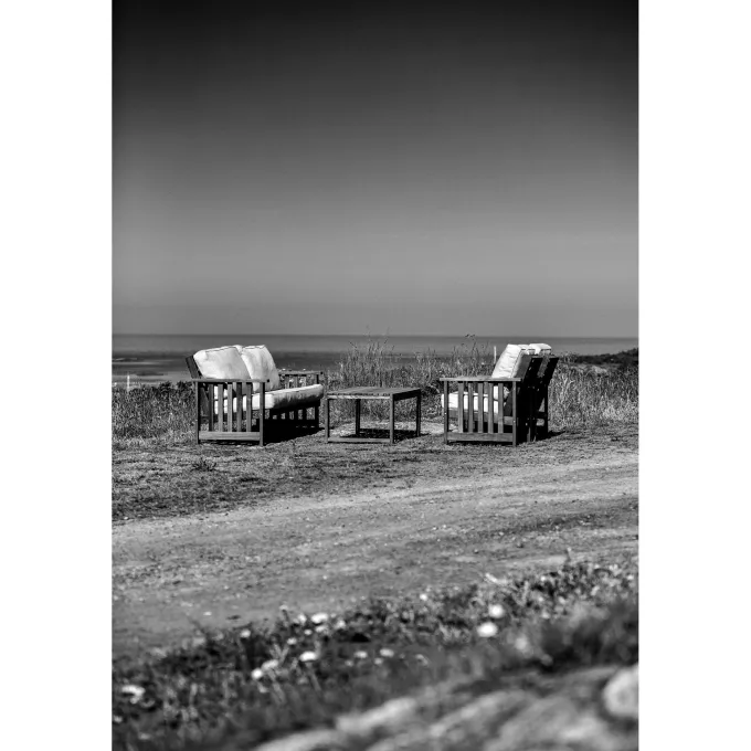 Gotland Utefåtölj Brun