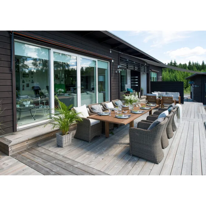 Gotland Utefåtölj Brun