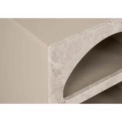 Graz (50 x 40 cm) Nattduksbord Travertinmarmor sandsten