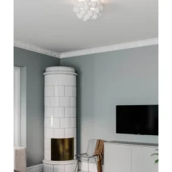 Gross Plafond 50 cm Vit matt