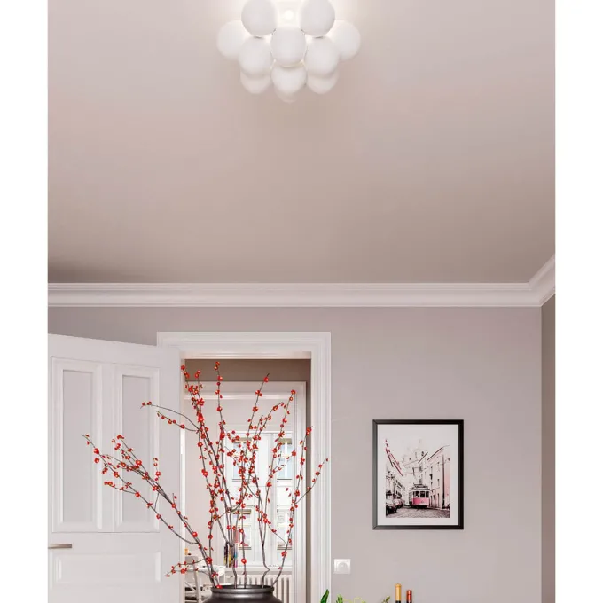 Gross Plafond 30 cm Vit matt