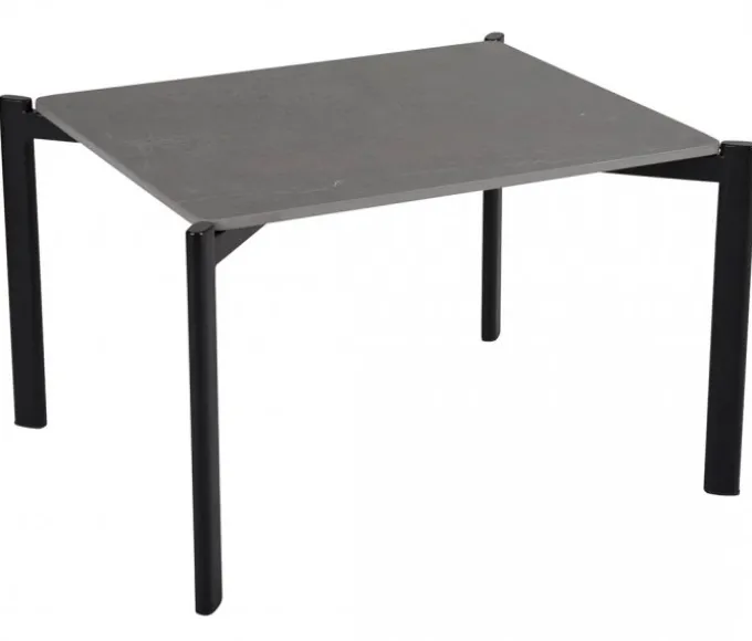 Hallavara Soffbord 56x66 cm Svart