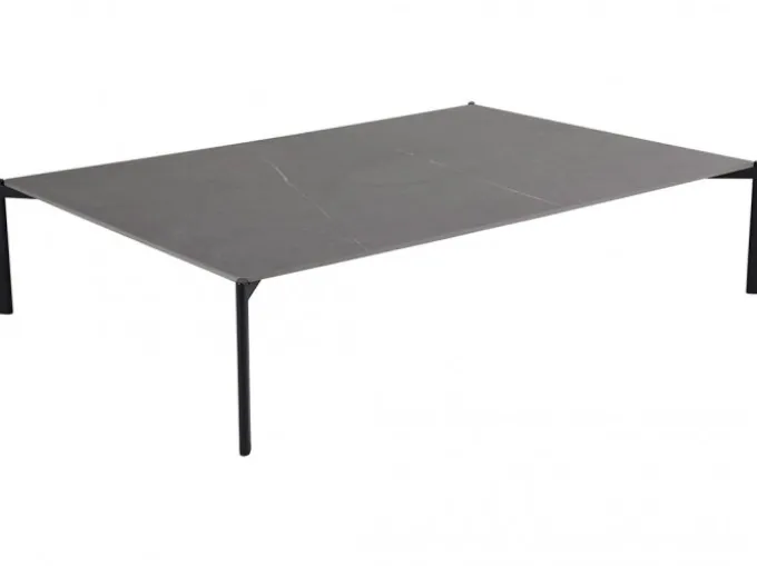 Hallavara Soffbord 162x112 cm Svart
