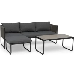 Hamnborg Loungegrupp Grå